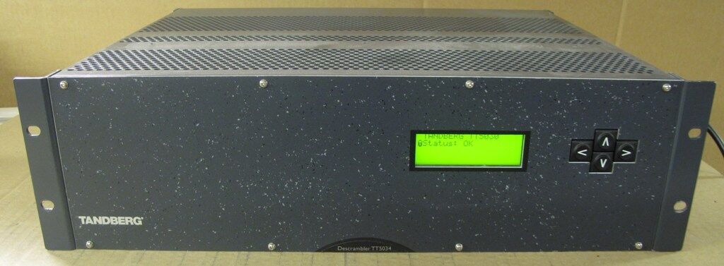 Tandberg TT5034 MPEG2 DVB Transport Stream Descrambler QPSK 11403991