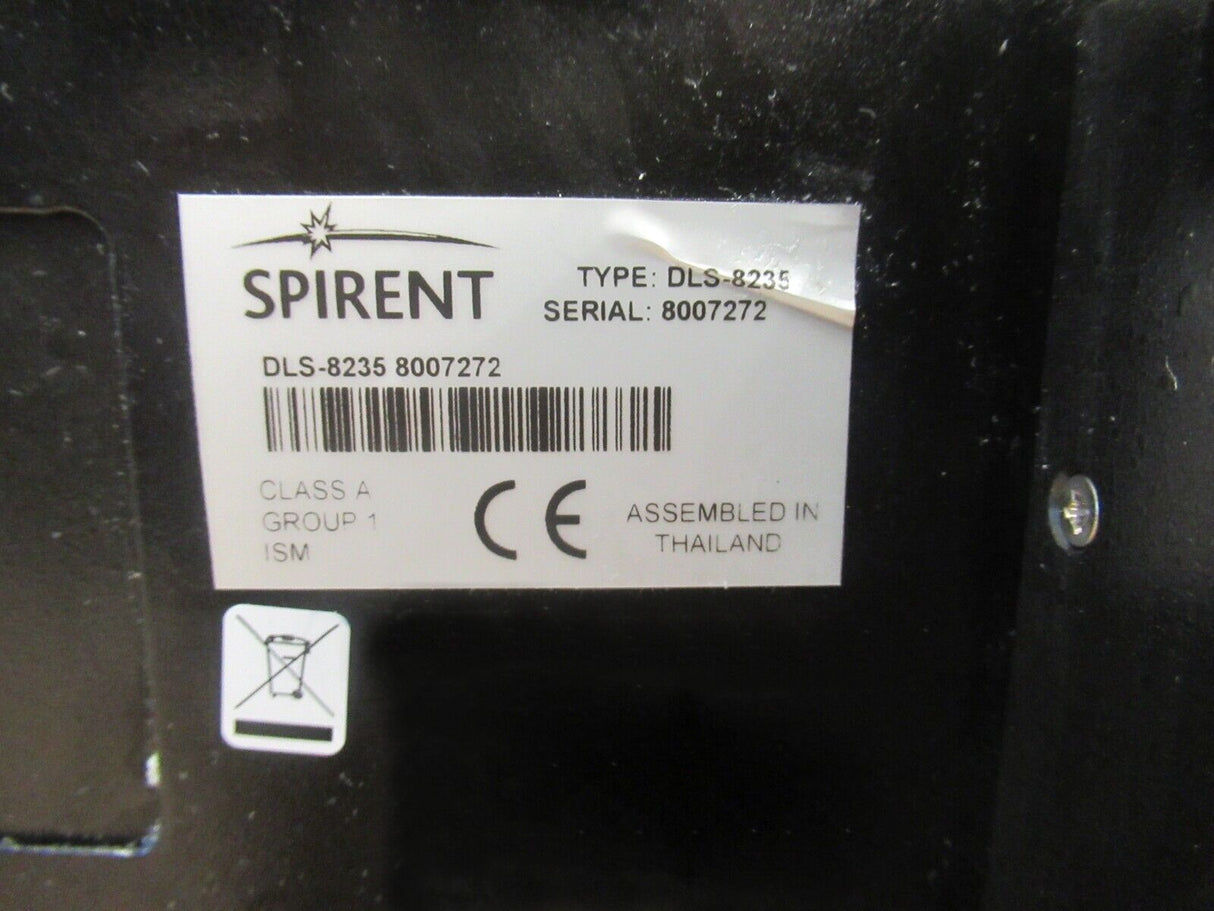 Spirent DLS8235 NA VDSL2 Wireline Simulator Part Of 8130 System