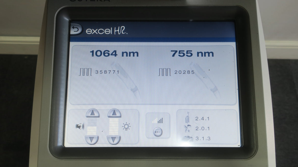 Cutera Excel HR Alexandrite 755 nm Nd:YAG 1064nm Laser Hair Removal Skin Machine9