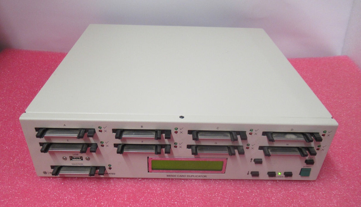 IMI M6500 Memory Card Duplicator 25MB/s 8 Slot + 1 Master Slot0