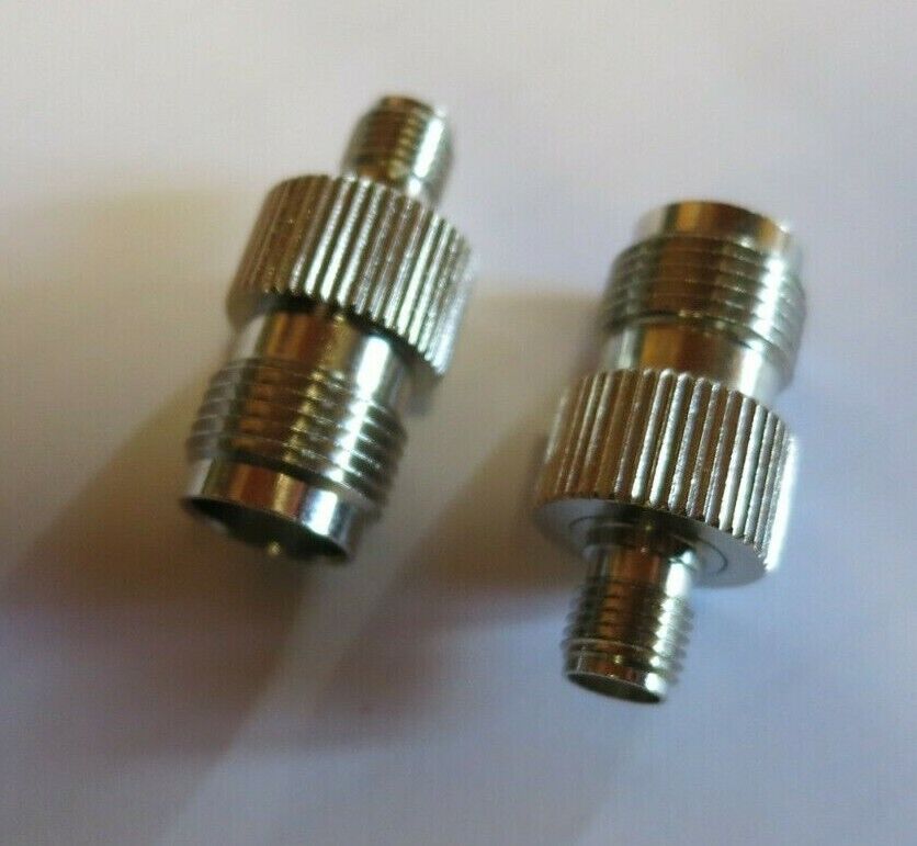 Joblot 2 x SMA Female To MMCX Female Straight RF Coaxial Adapter 50? 18GHz