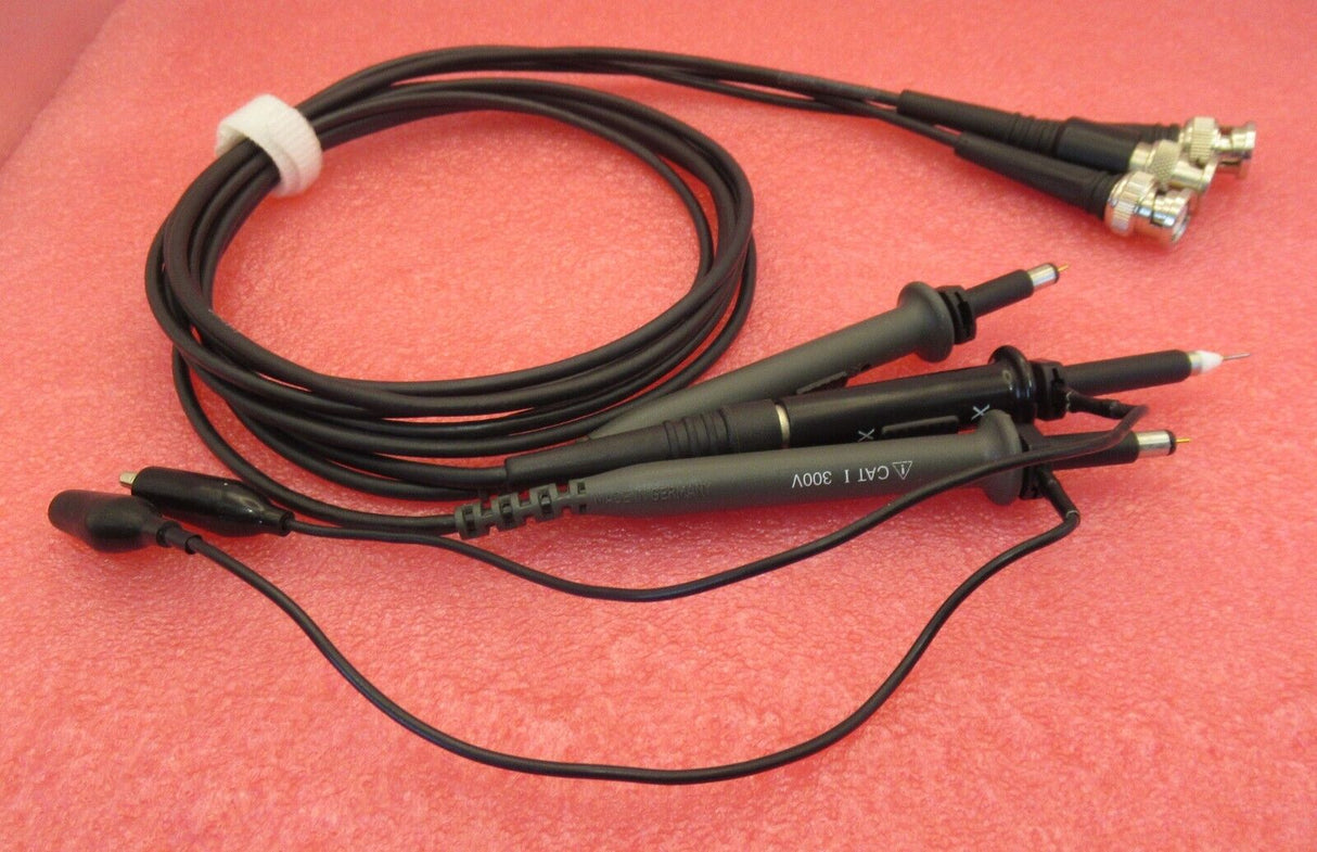 Lot de 3 sondes passives pour oscilloscope CAT Test Meter Crocodile Clip Connector Cable