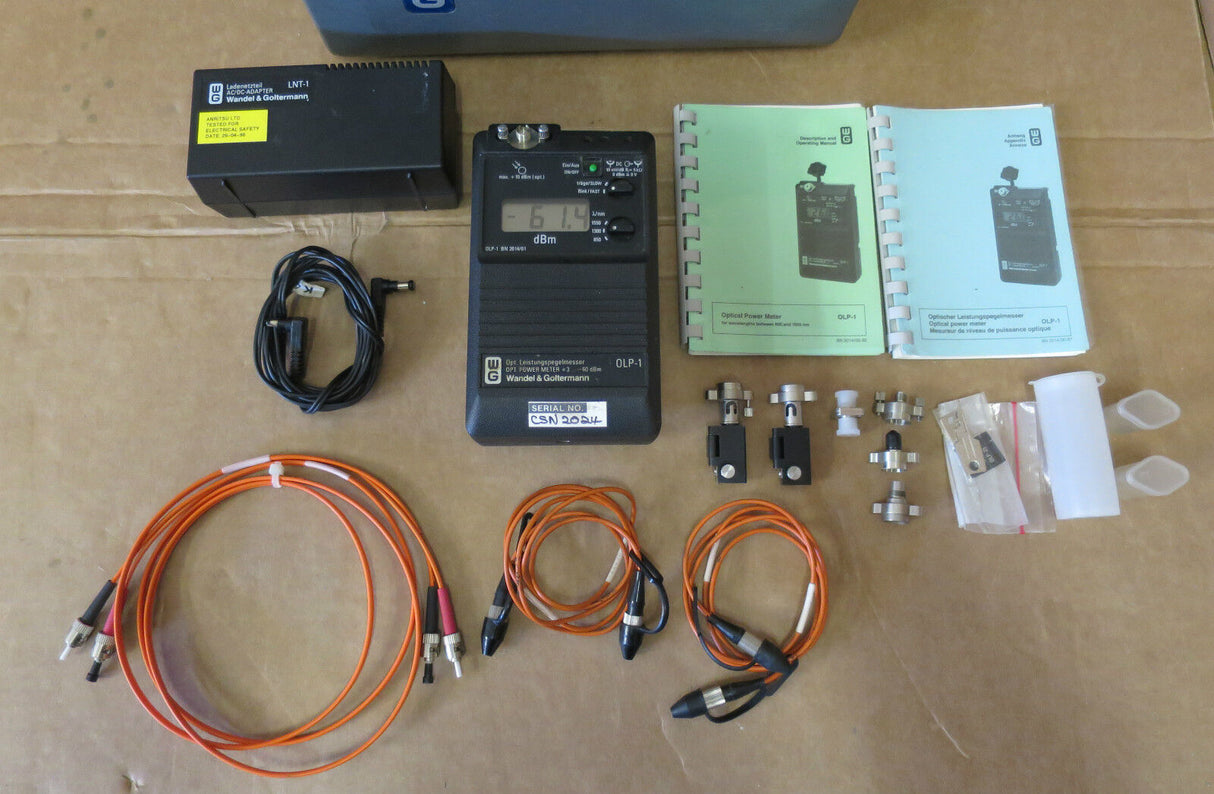 Wandel & Goltermann OLP-1 OPT Optical Power Meter Measuring Instrument 2014/01