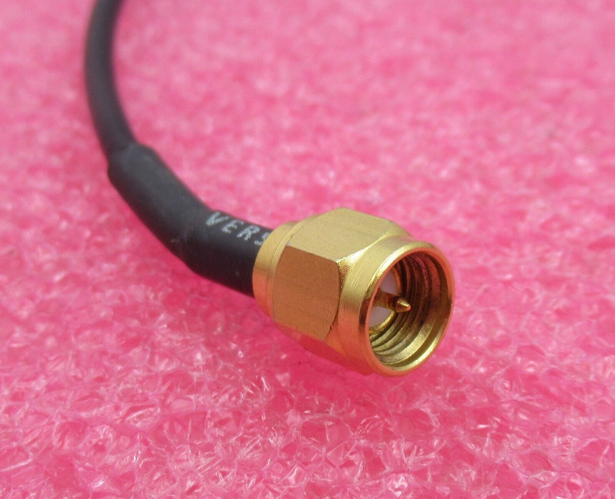 SMA Plug Male Straight To SMA Plug Male Straight 1M Black Coaxial RF Cable