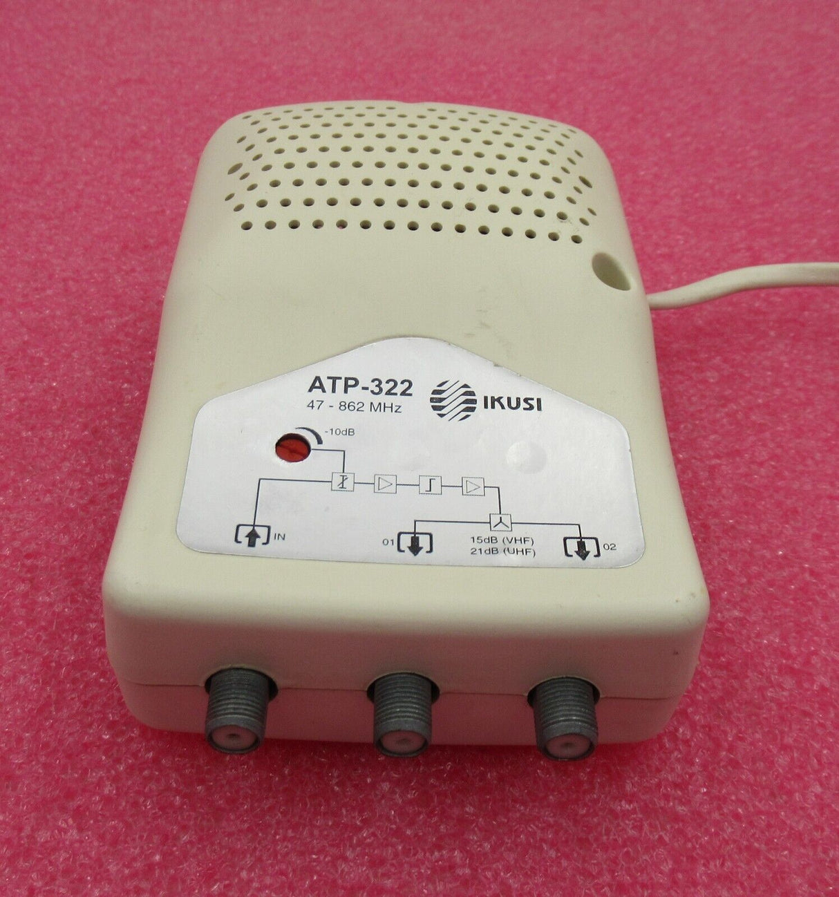 IKUSI ATP-322 Interior Housing Amplifier 1 Output For DTT and Satellite