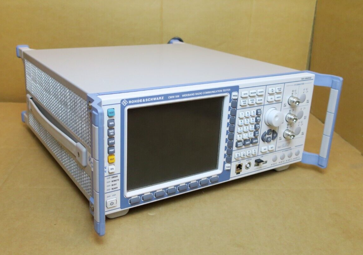 Rohde & Schwarz CMW 500 Wideband Radio Communication Tester 1201.0002K50 LTE R&S