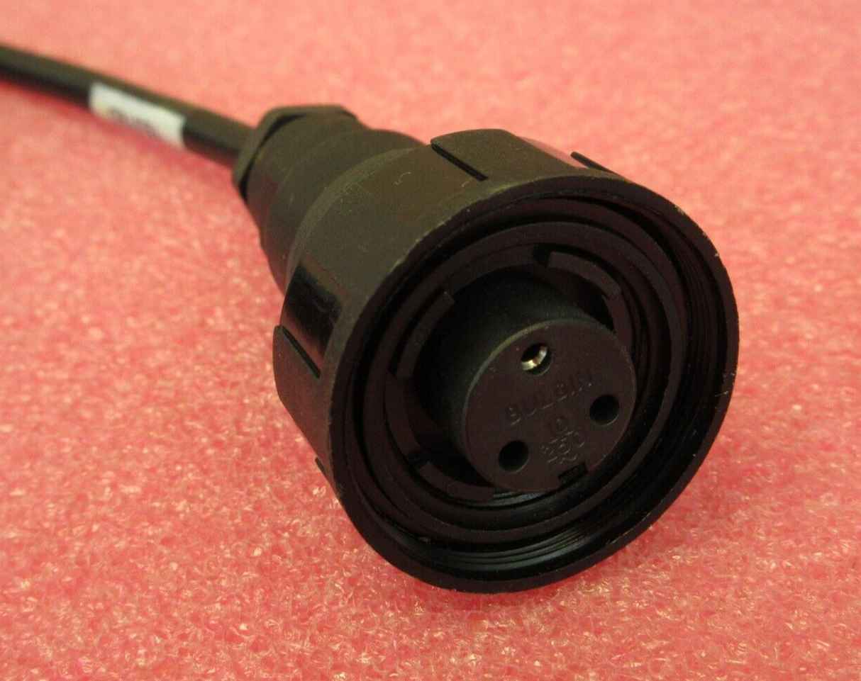 Domino 37722 AC MAINS CABLE ASSY 3 Meters Bulgin Connector Genuine Spare