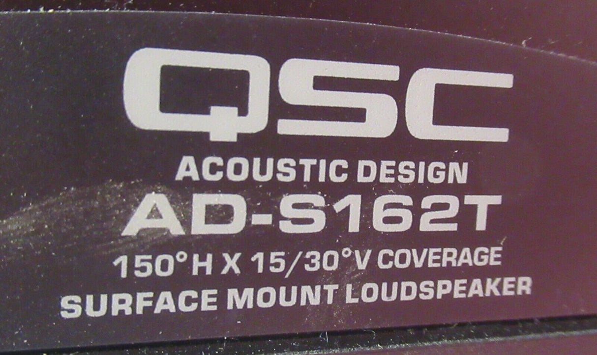 QSC AcousticDesign AD-S162T 16-Driver Column Surface-Mount Loudspeaker Black