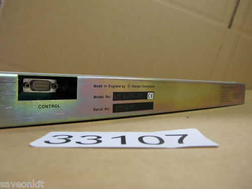 Dwight Cavendish VS-628-03 Group Control 1U Video/Audio Remote Control VCR