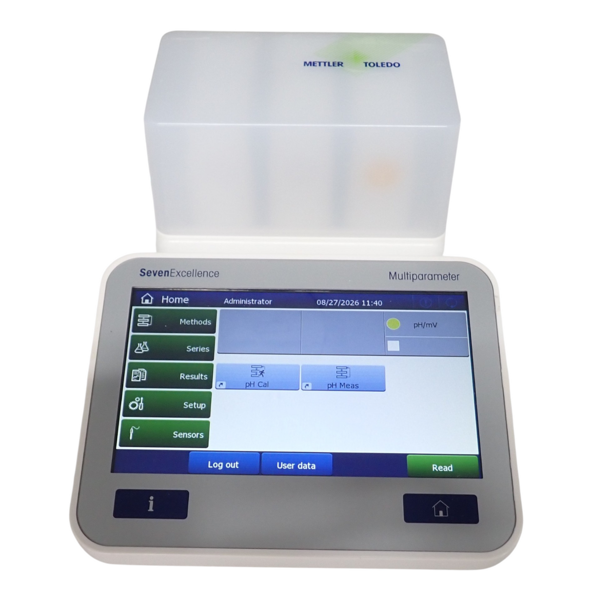 Mettler Toledo SevenExcellence Touchscreen Multiparameter Meter + pH/mv Module2
