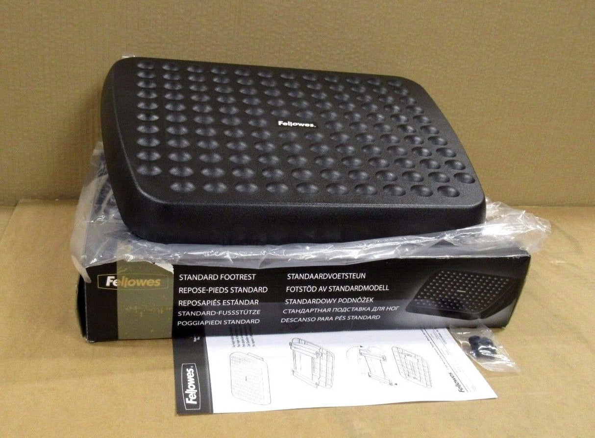 Felllowes Office Desk Dual Positon Adjustable Textured Foot Rest CRC 48121