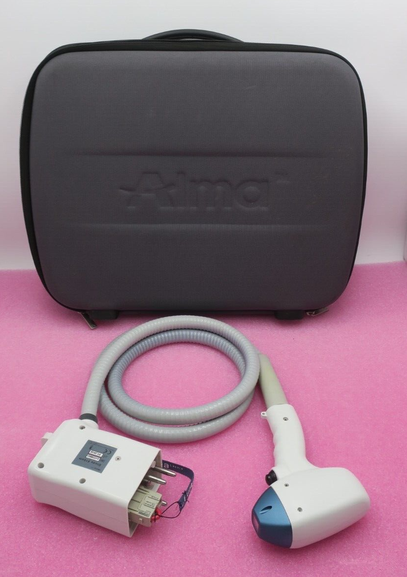 ALMA Soprano ICE Platinum 1cm Diode 810nm ICE Laser Handpiece + Case