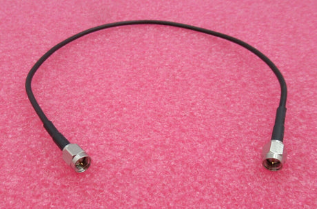 SMA-Stecker gerade auf SMA-Stecker gerade 330 mm schwarzes Koaxial-HF-Kabel