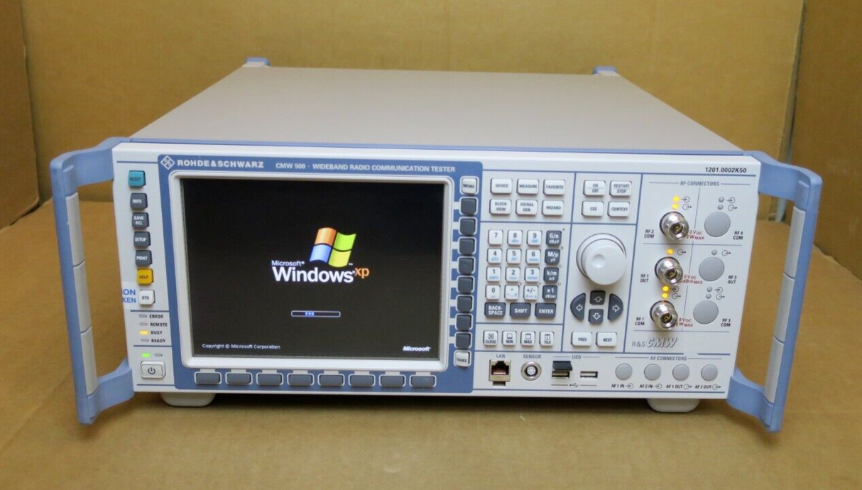 Rohde & Schwarz CMW 500 Wideband Radio Communication Tester 1201.0002K50 LTE R&S