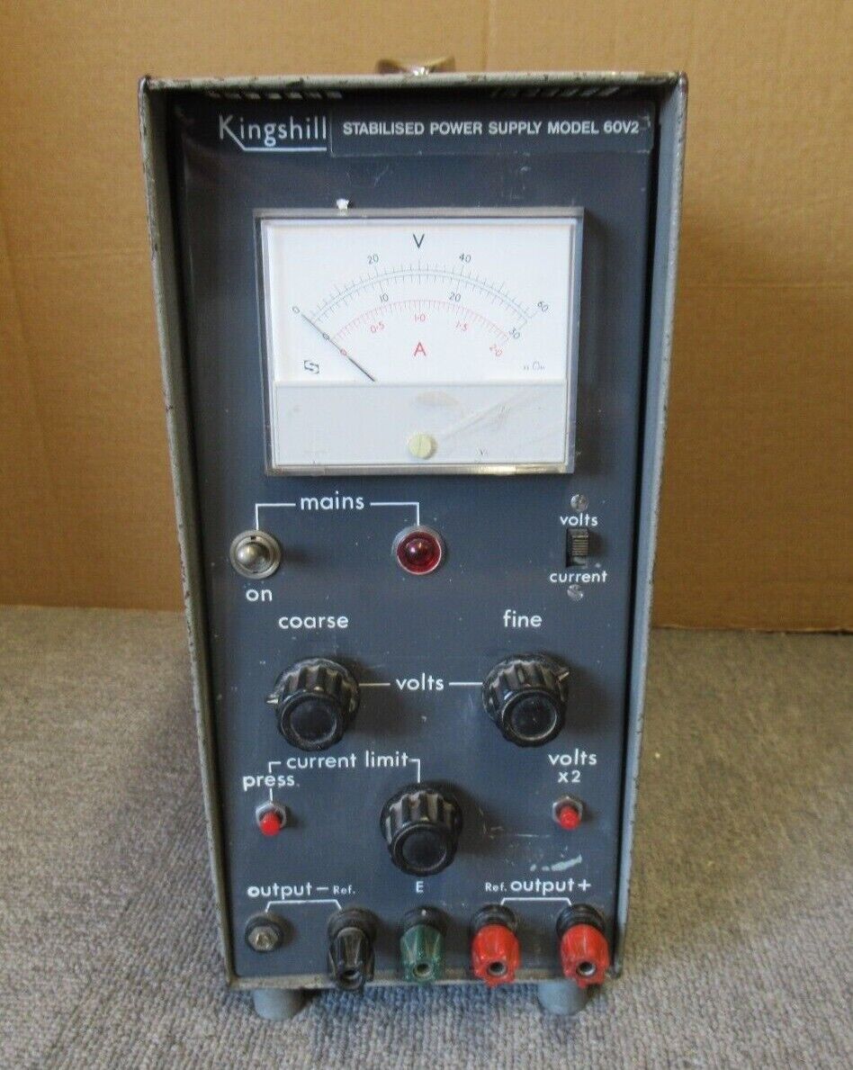 Kingshill Electronic 60V2 Stabilised Power Supply 60V