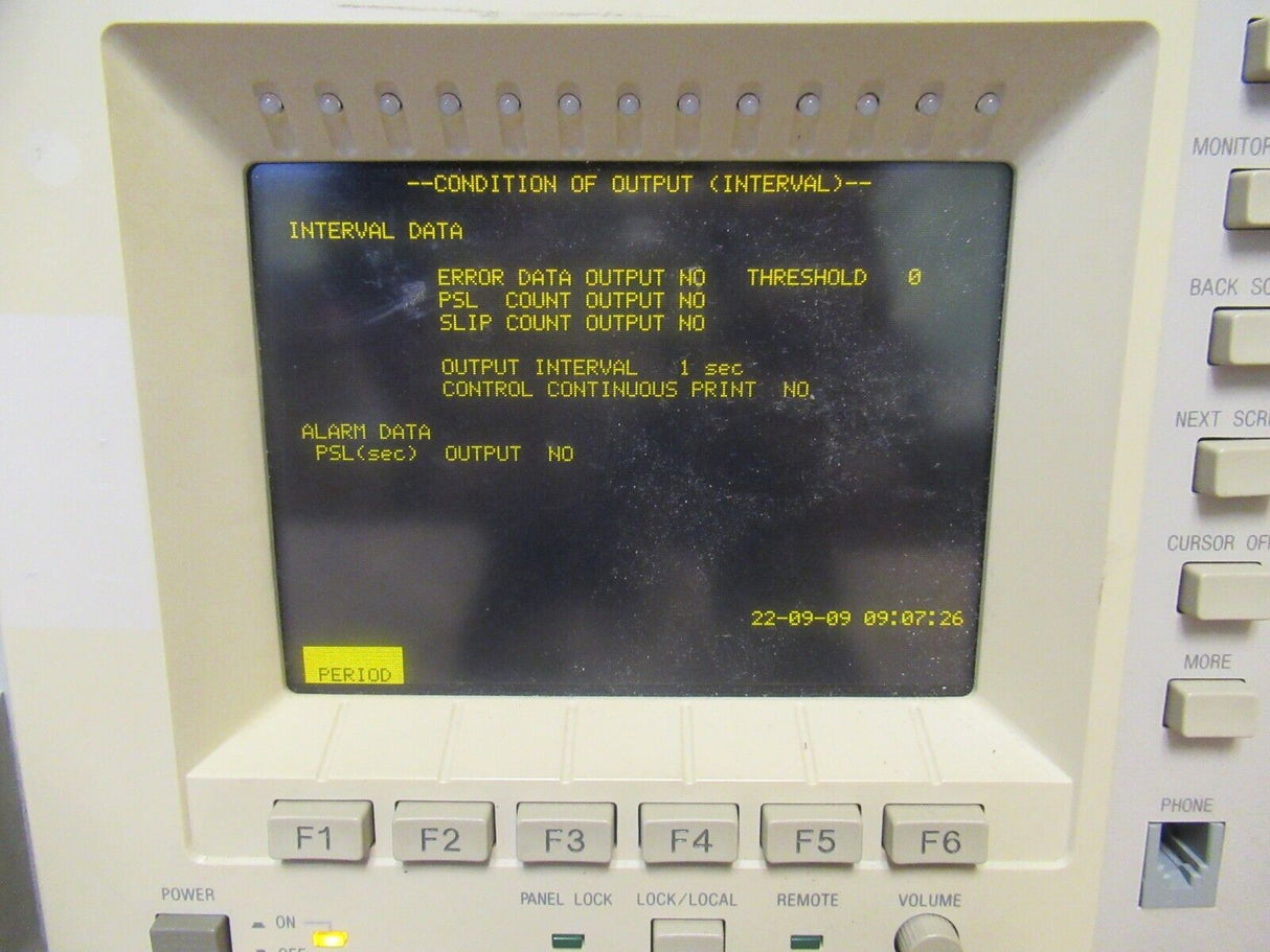 Anritsu MD6420A5 Data Transmission Analyzer 50 bit/s to 10Mbit/s