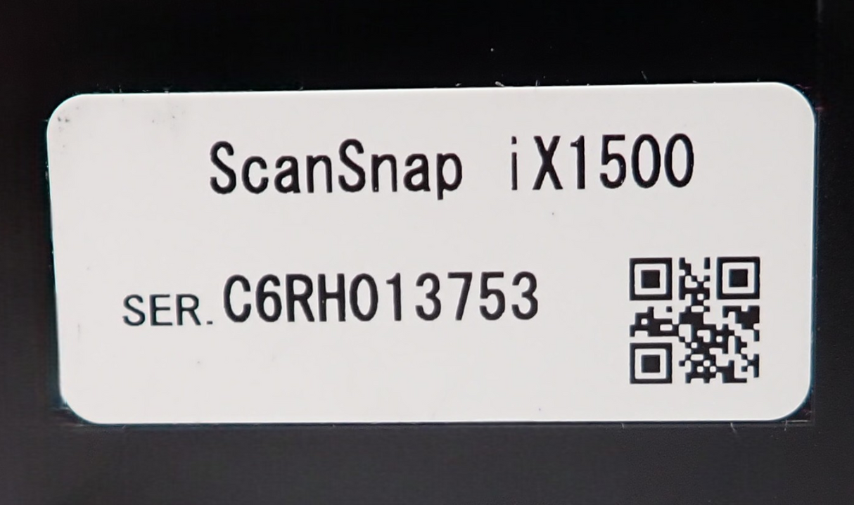 Fujitsu ScanSnap iX1500 HighSpeed Colour Duplex Desktop A4 Document Scanner12
