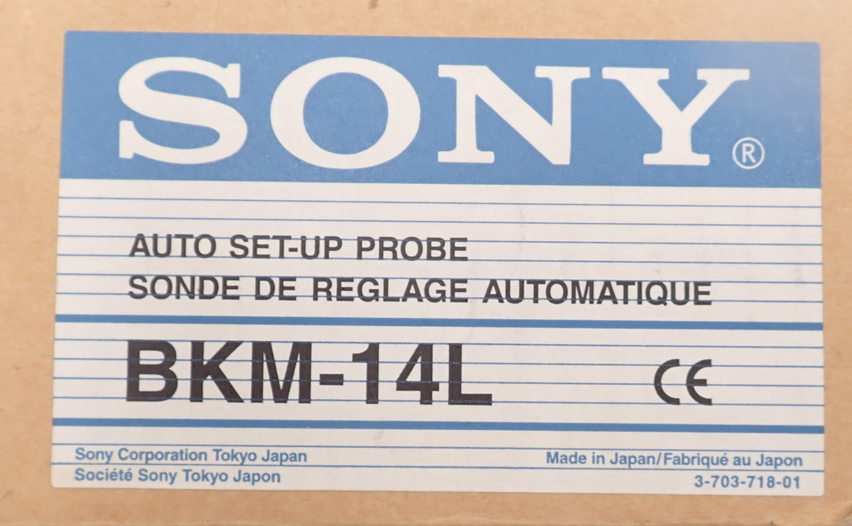 Sony BKM14L Auto Setup Probe For PVM and BVM CRT Monitors9