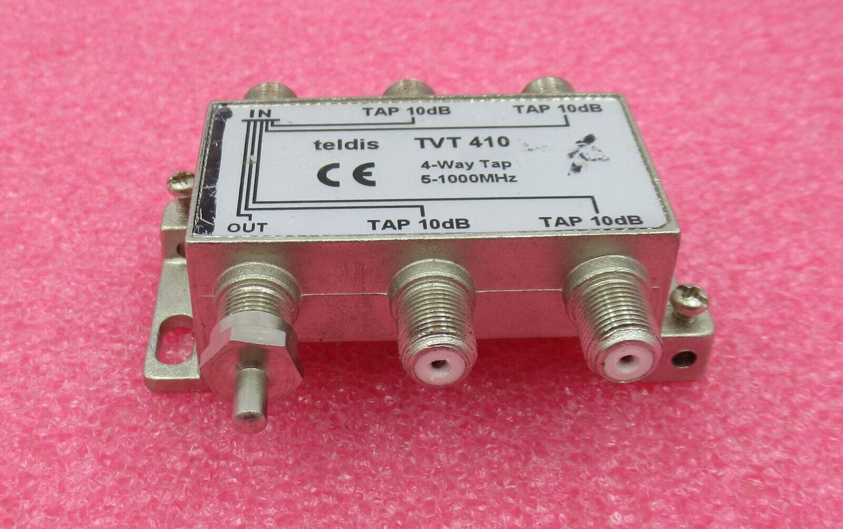 Teldis TVT410 4 Way Tap 10.5dB