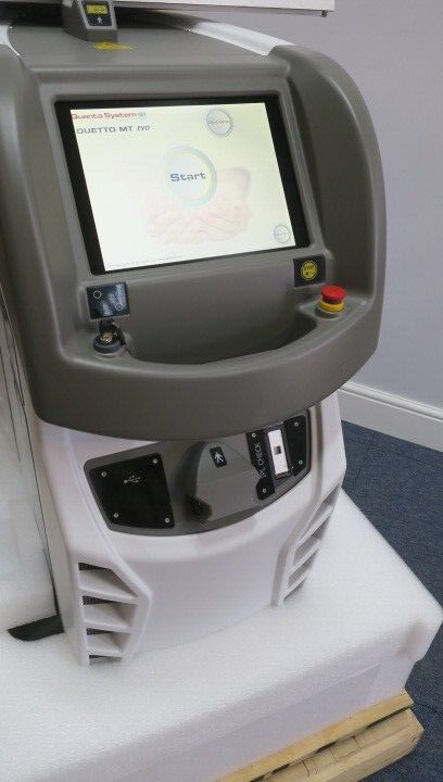 NEW Quanta Duetto MT EVO Alexandrite 755nm Nd:YAG 1064nm HR SR Dual Laser