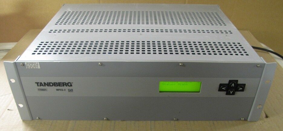 Tandberg TT5031 MPEG2 DVB Transport Stream Descrambler QPSK 11803239