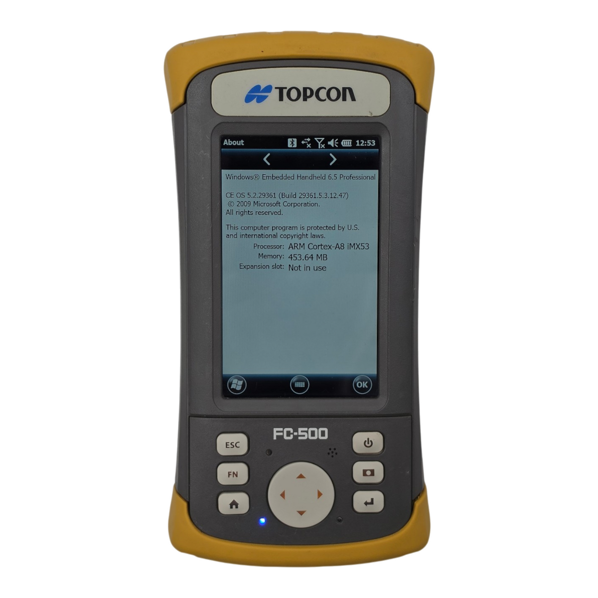 Topcon FC 500 Field Controller Surveying Mapping Data Collector Bluetooth WiFi8