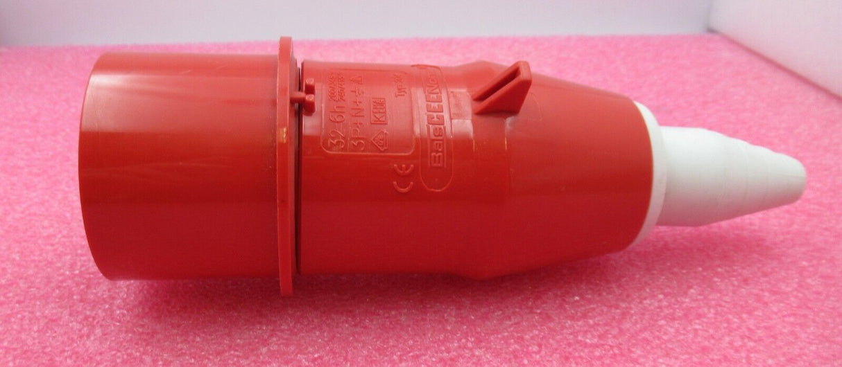 Bals CEE Norm Red Industrial Plug 3P+N+E IP44 32A 415V Type 204 Plug Fittings