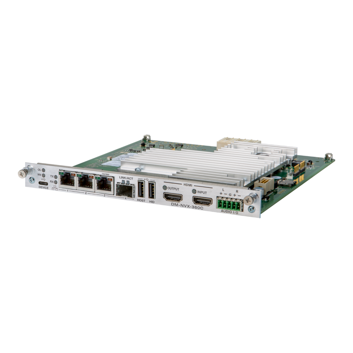 NEW Crestron DM NVX 360C 4K60 4:4:4 HDR AV Over IP Network Video Encoder Card1