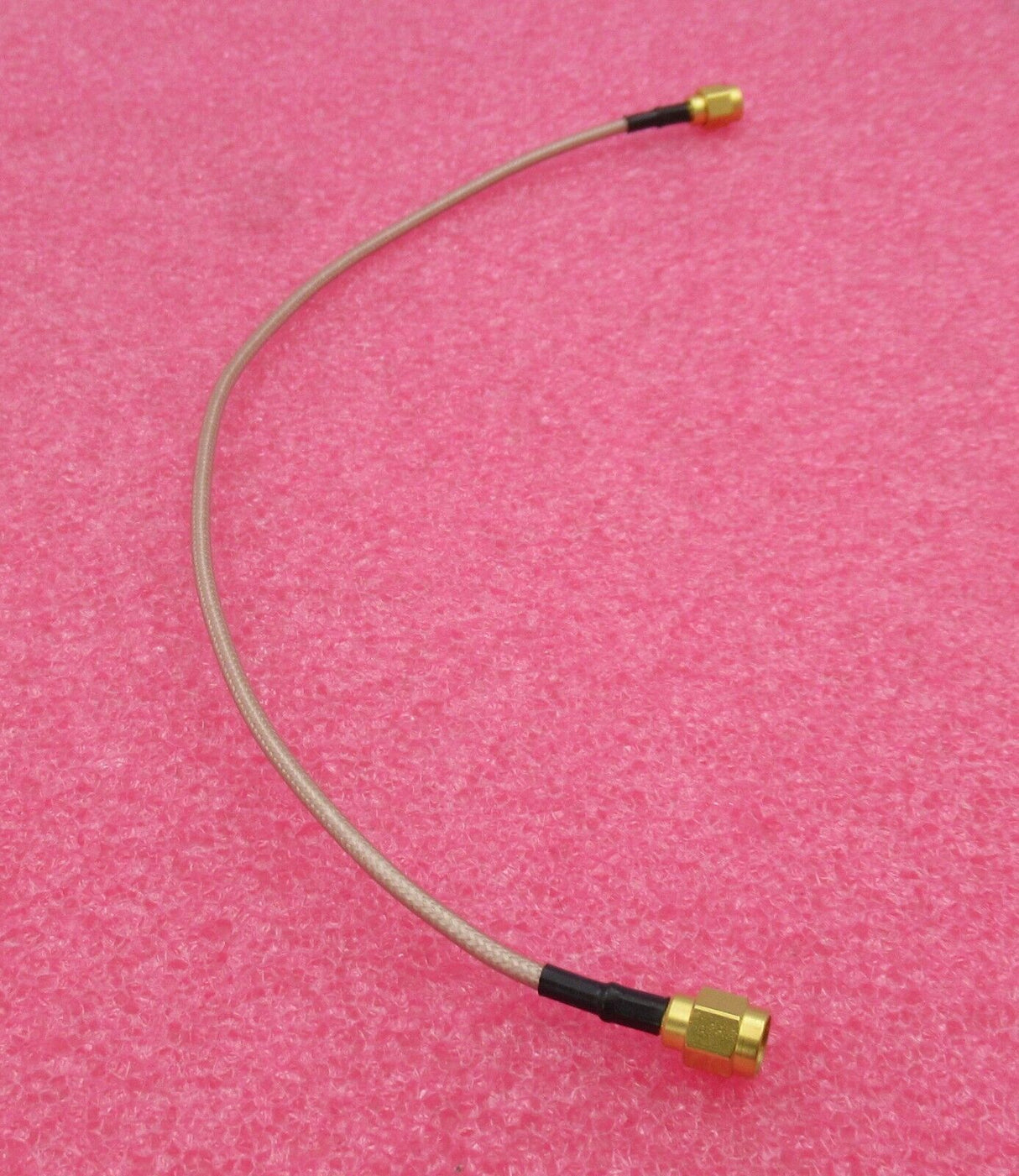 300MM SMA Plug Male Straight To SMA Plug Male Straight Brown Coaxial RF Cable