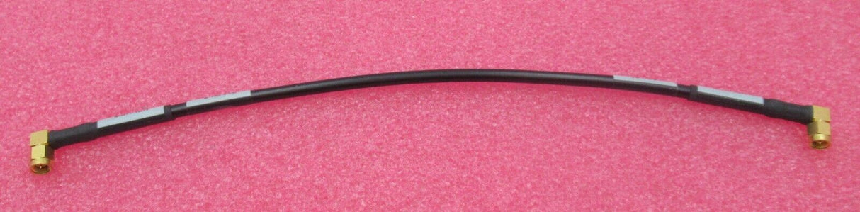 Huber & Suhner 990603C RF Coaxial Cable 30cm SMA Male Right Angle to Right Angle