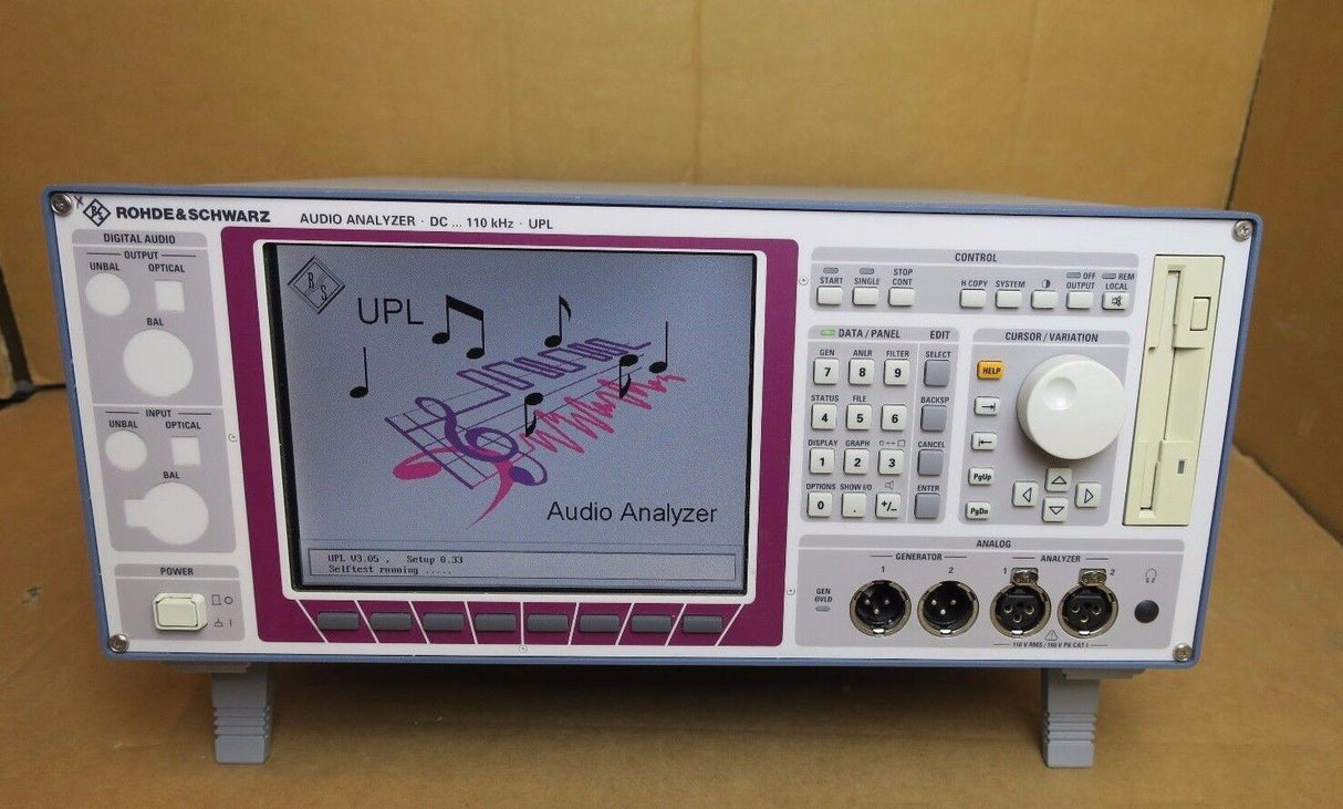 Rohde & Schwarz UPL16 B4/B6/B9/B10 Audio Analyzer DC to 110 kHz UMTS/GSM R&S