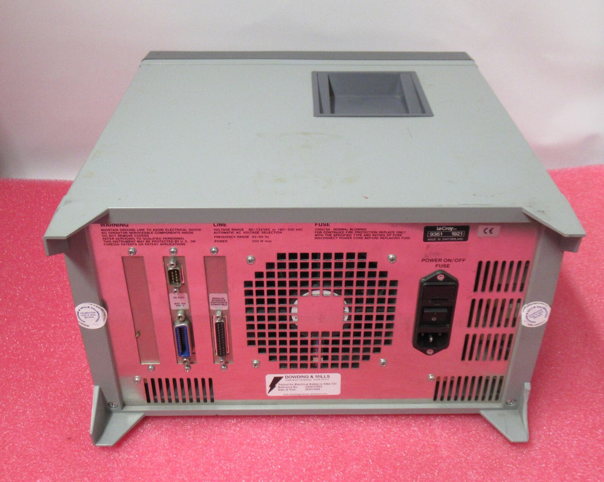 Lecroy 9361 Dual Stand Alone Digital Oscilloscope 300MHz 2.5GS/s5