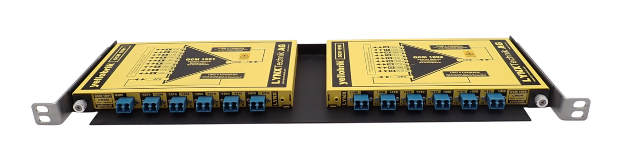 Lynx Technik OCM-1891 & OCM-1892 Yellobrik 9 Channel Fibre Optic CWDM LC Connect1
