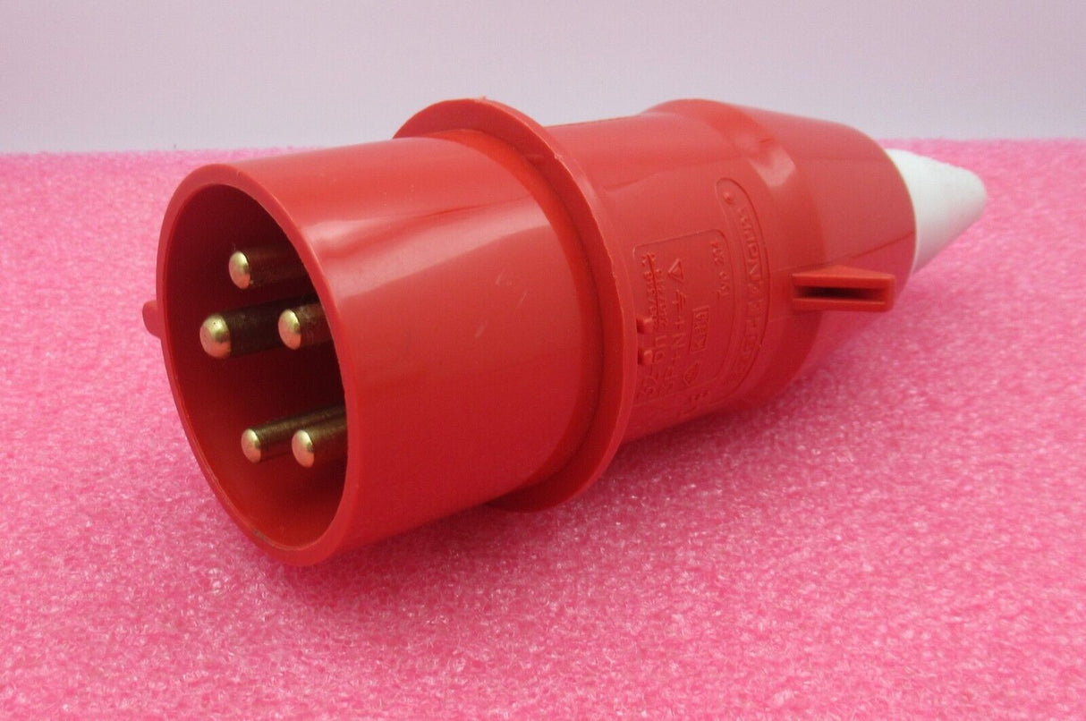 Bals CEE Norm Red Industrial Plug 3P+N+E IP44 32A 415V Type 204 Plug Fittings
