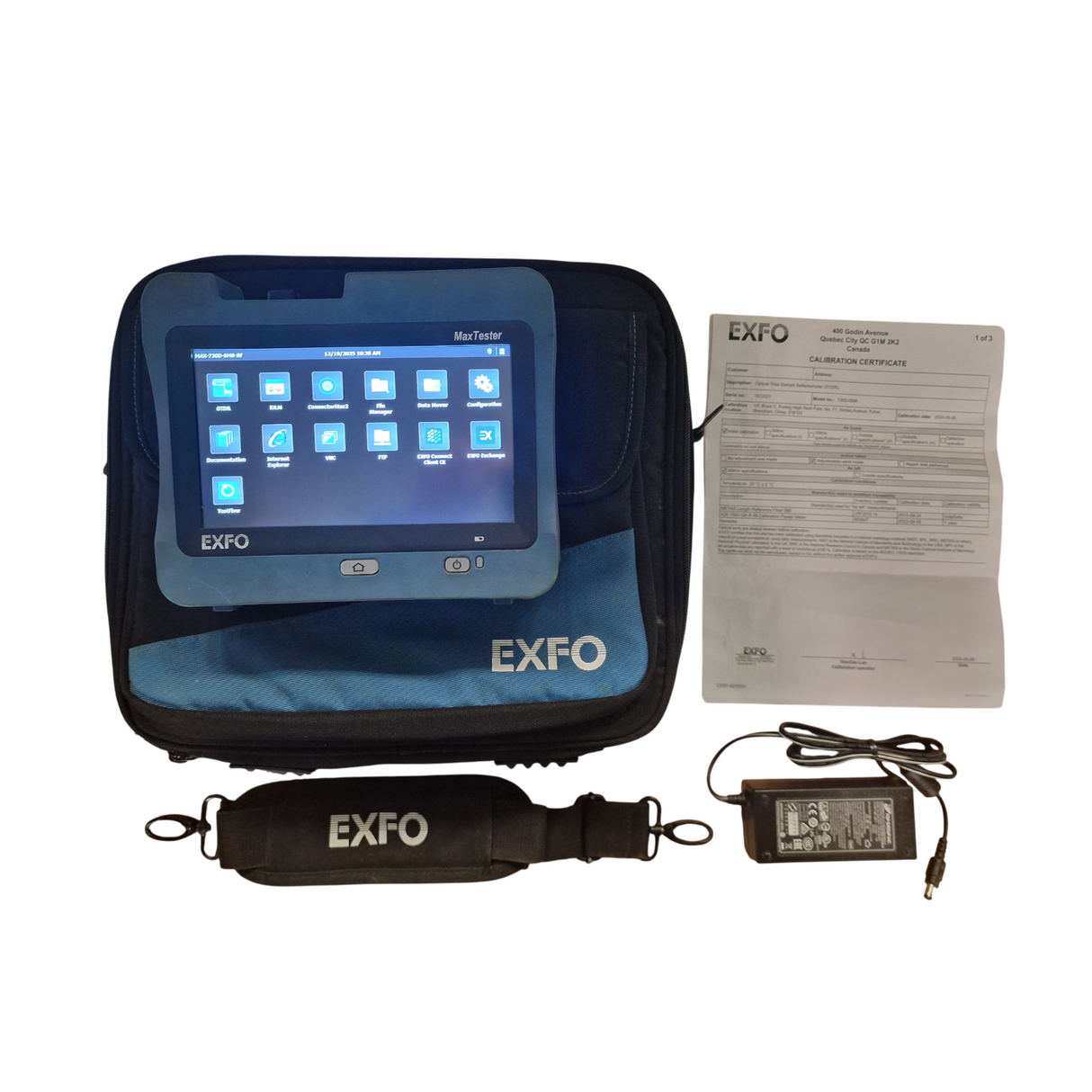 2024 EXFO Max 730D SM8 IOLM Max Tester Fibre Optic Testing Device OTDR1