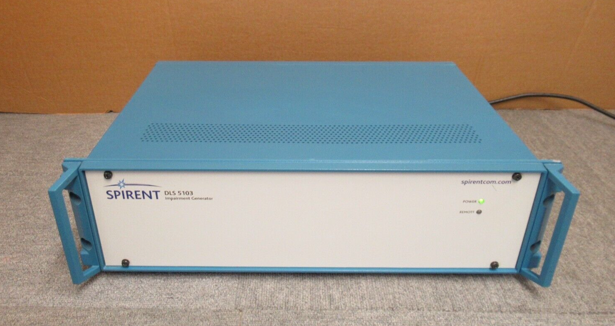 Spirent DLS-5103 Impairment Generator ADSL HDSL ISDN Test Generator GPIB