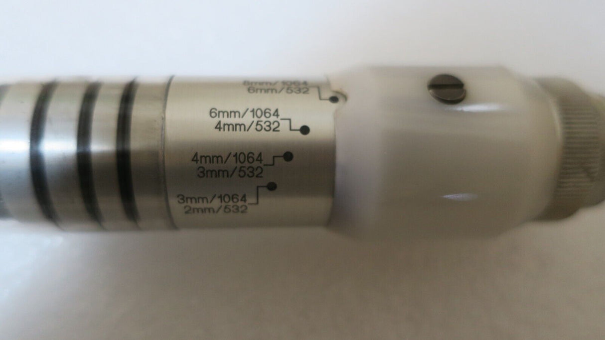 Hoya ConBio Medlite C6 Q-Switched Nd:YAG Tattoo Removal HR SR Acne Skin Laser