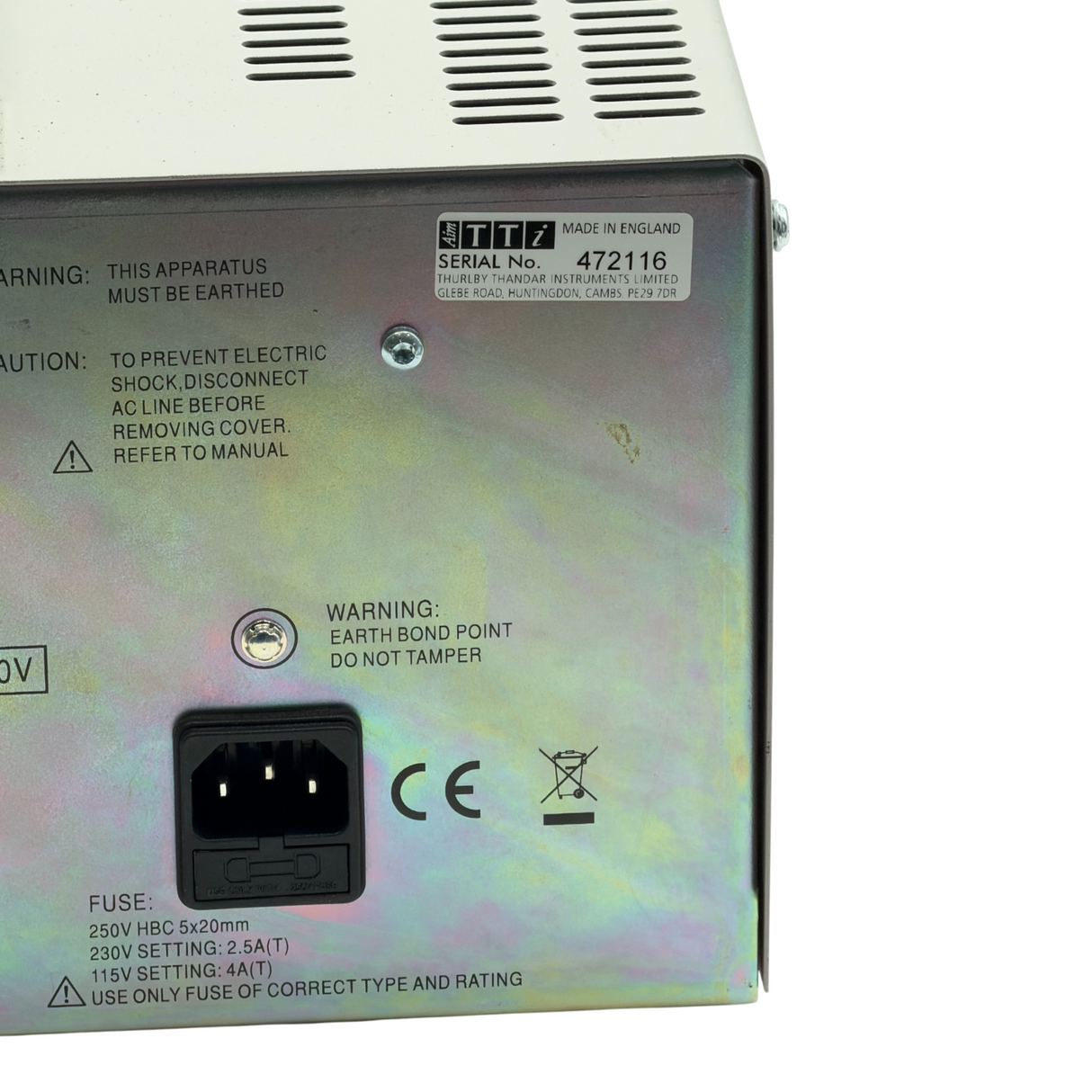 Thurlby Thandar TTi EL302RD Dual Meter 30V 2A Linear Bench Power Supply3