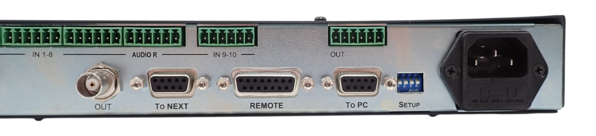Kramer VS-1011 1U Rackmount 10x1 Vertical Interval Switcher7