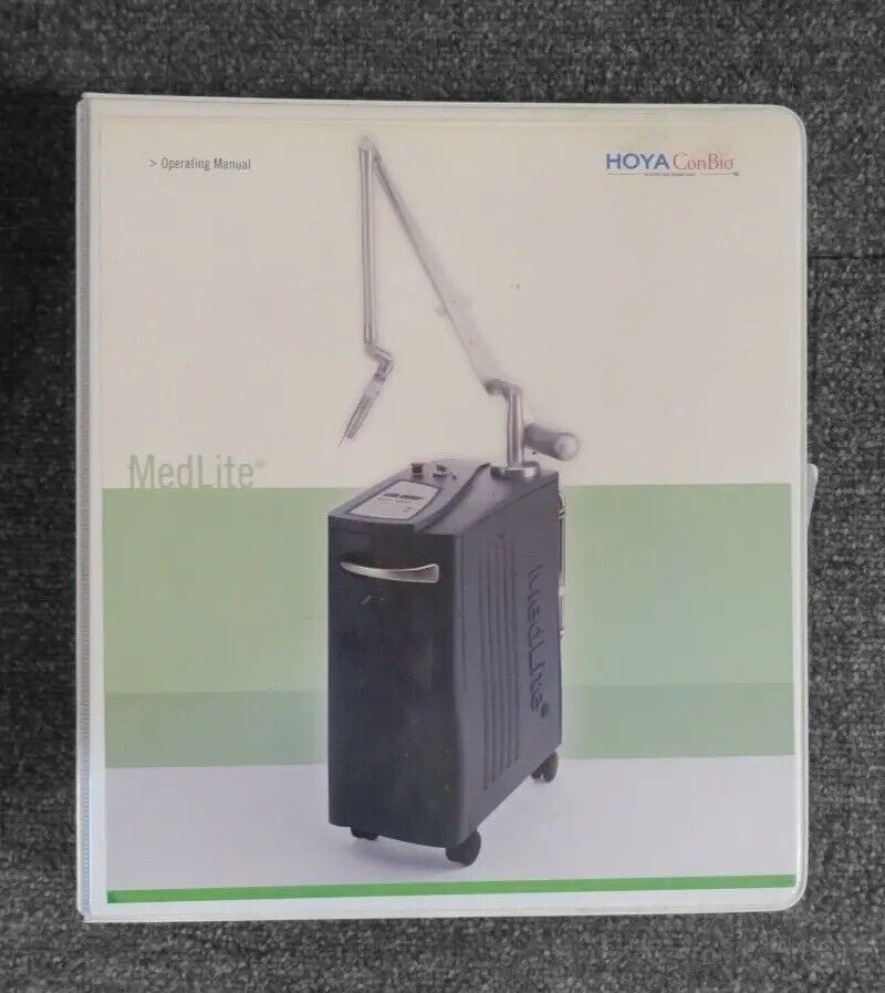 Hoya ConBio Medlite C6 Q-Switched Nd:YAG Tattoo Removal HR SR Acne Skin Laser