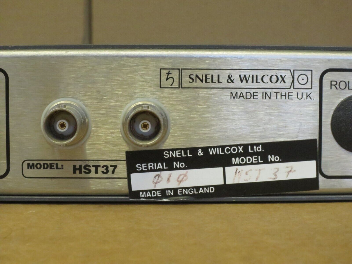 Snell & Wilcox HST37 HD High Definition Test Pattern Generator 3x SDI Out