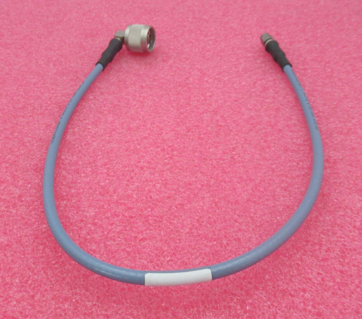 Huber & Suhner 30-09530-10/A SMA Male to N Male Right Angle 50CM Coaxial RF Cable