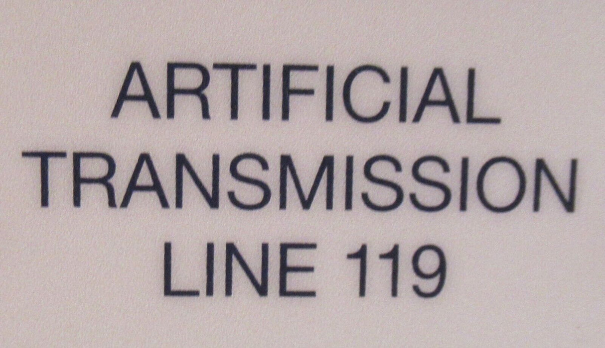 Hasselriis Electronics Artificial Transmission Line 119 Up To 8km 168? 119044-02