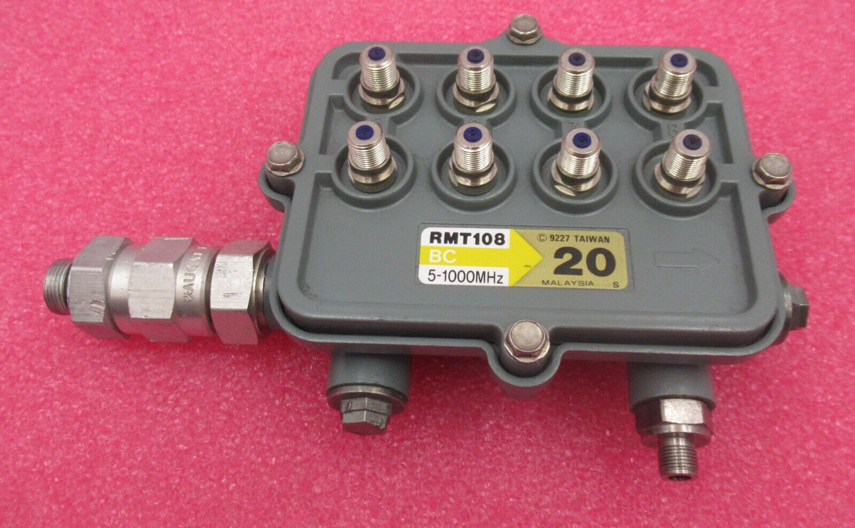 Regal Hardline RMT108 8-Port & RMT102 2-Port 5-1000 MHz Multi Cable Tap