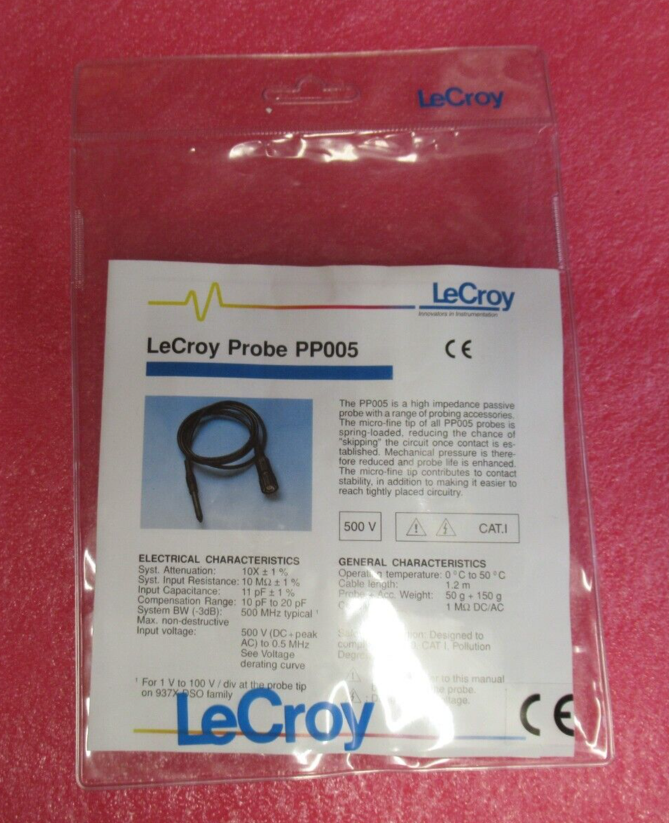 New LeCroy Standard Probe Accessory Replacement Kit for PP005