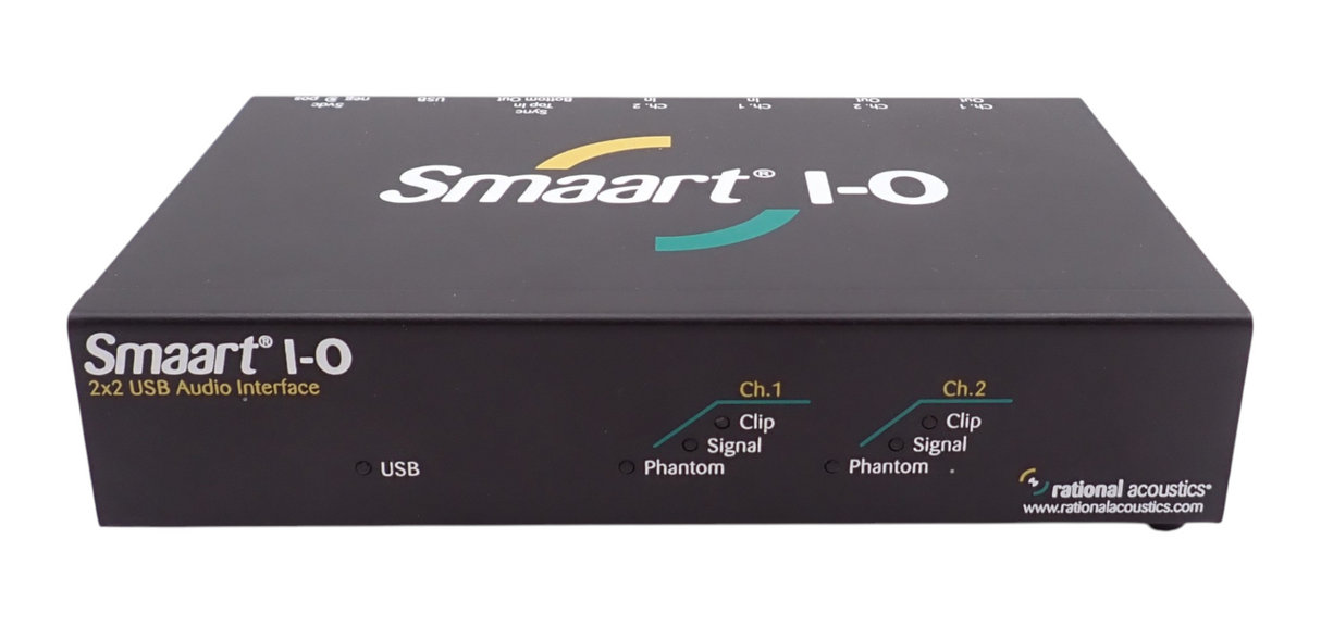 Rational Acoustics Smaart IO 2x2 USB Precision Audio Interface1