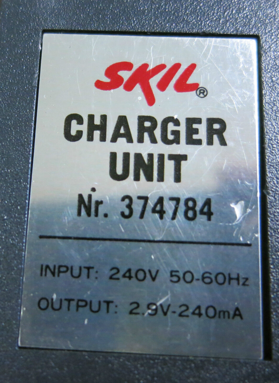 Skil Charger Unit 2.9V 240mA - Nr: 374784