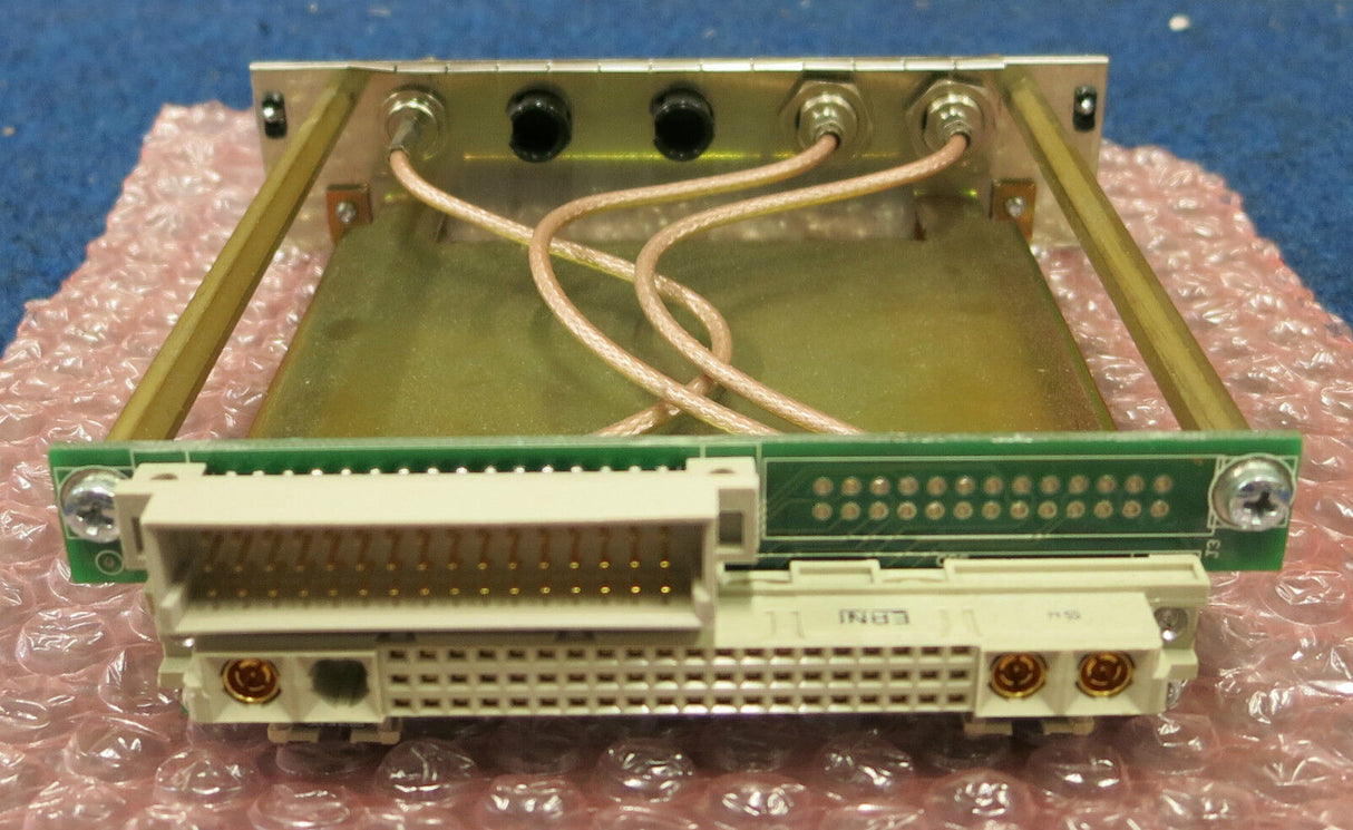 Scientific Atlanta Galaxy Rear Connection Card BNC Twistlock Input/Output