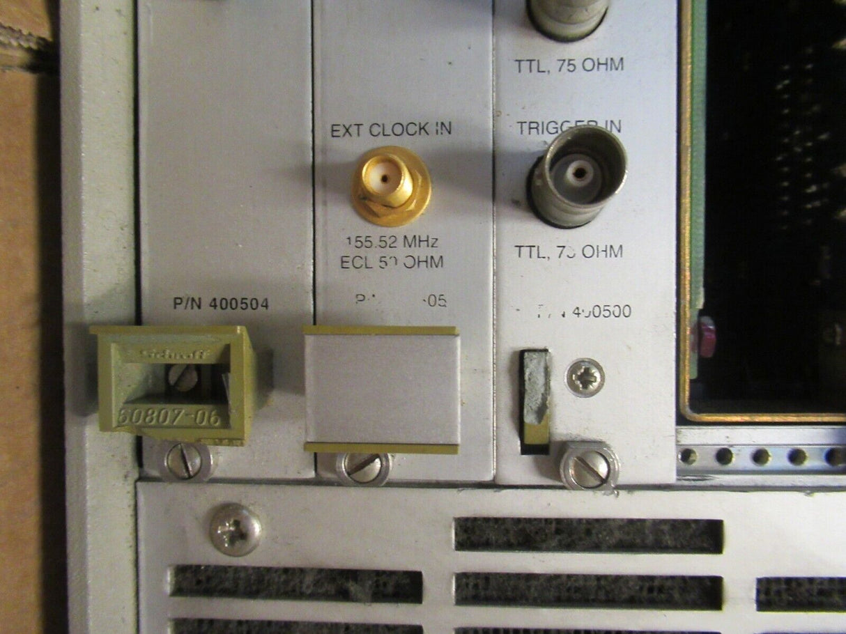 Adtech AX/4000 Portable Broadband Test System 4-Slot Chassis With 4x Cards