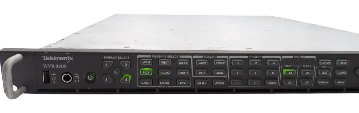 Tektronix WVR8200 SD/HD Advanced Video Waveform Rasterizers 1U2